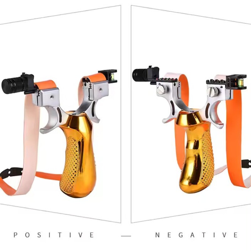 98K Resin Slingshot with Laser Sight and Flat Band thumbnail 3