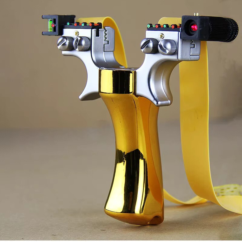 Ambidextrous Resin Slingshot with Laser Sight thumbnail 5