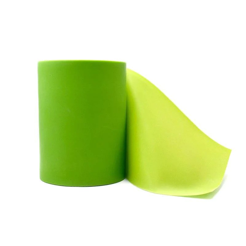 Green 1 mm Flat Slingshot Band Roll