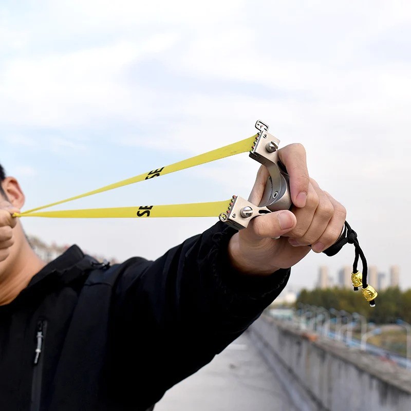 HARD-STEEL Stainless Steel Slingshot thumbnail 4