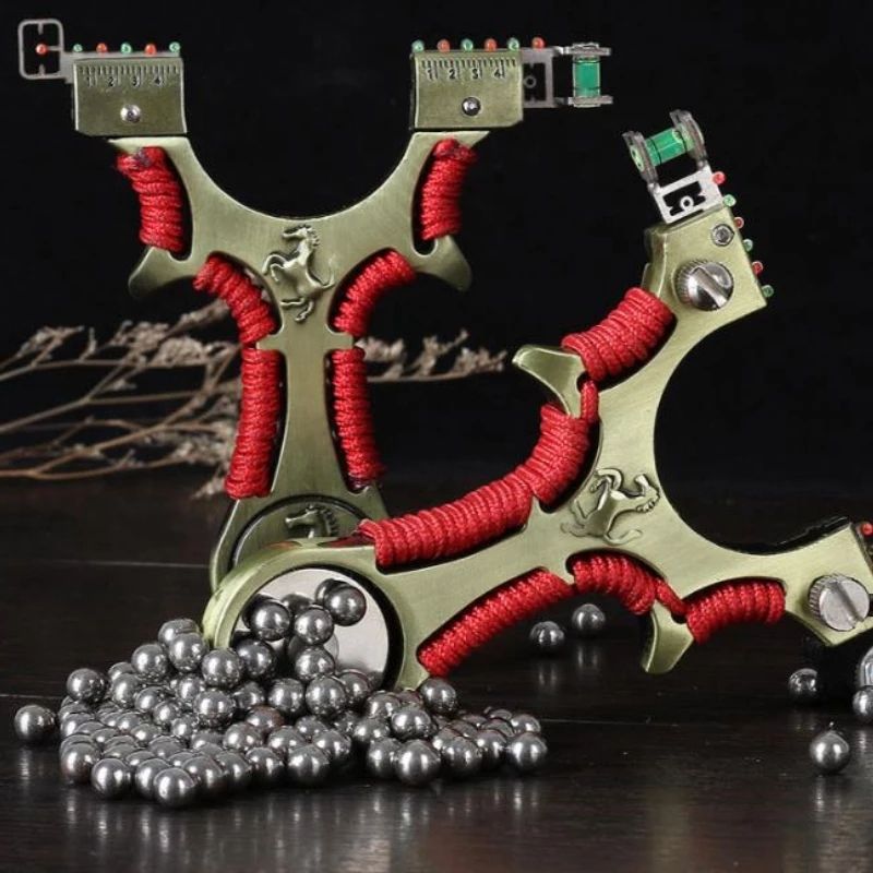 Aluminium Alloy Slingshot with Magnetic Shot Holder thumbnail 3