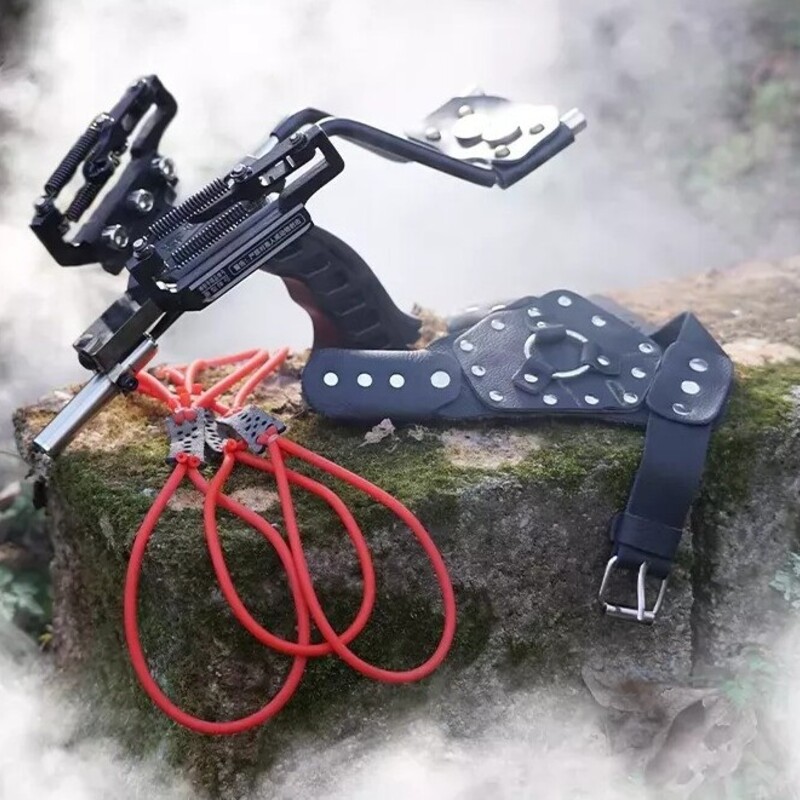 100 Joule Pulley-Spring Slingshot — Three Kit Options thumbnail 6