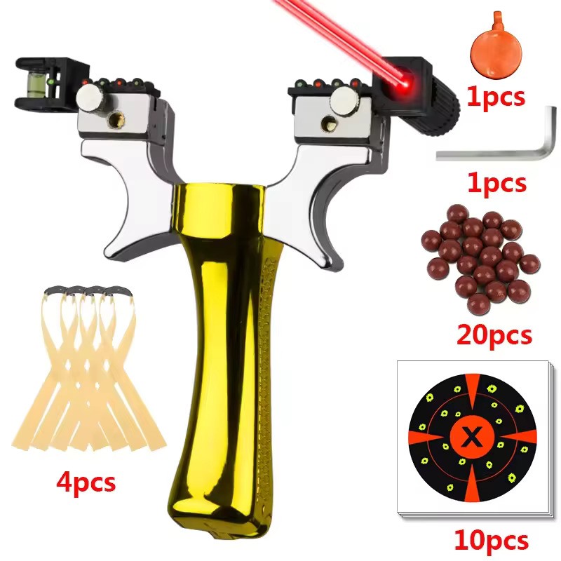 Coloured ABS Slingshot with Laser Sight thumbnail 4