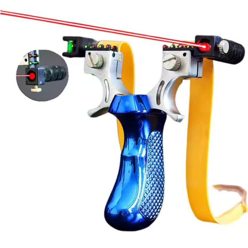 98K Resin Slingshot with Laser Sight and Flat Band