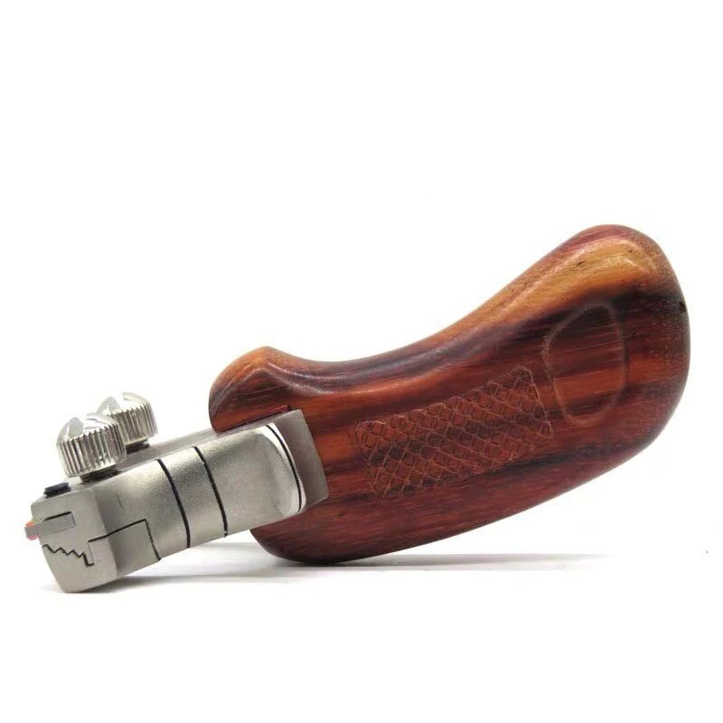 Avenger Wood-Handle Stainless Steel Slingshot thumbnail 4