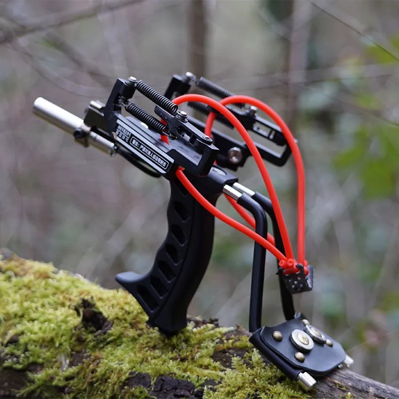 100 Joule Pulley-Spring Slingshot — Three Kit Options thumbnail 2