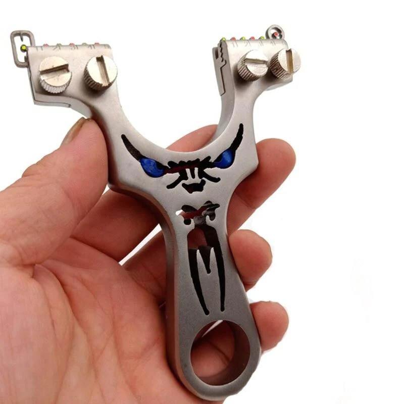 SPOOK Stainless Steel Slingshot thumbnail 3