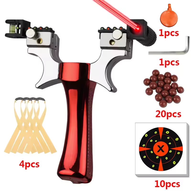 Coloured ABS Slingshot with Laser Sight thumbnail 3