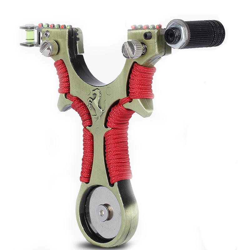 Metal Slingshot with Red Laser Sight thumbnail 2